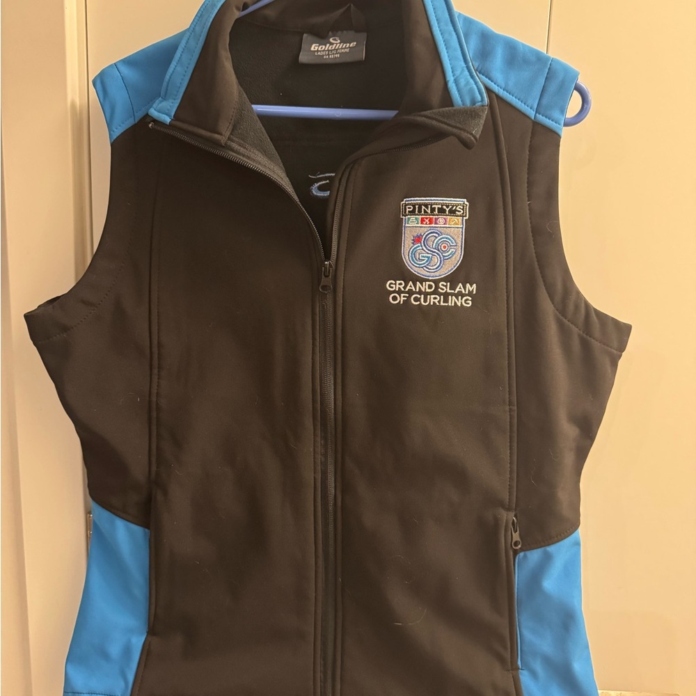 Black and Blue Vest